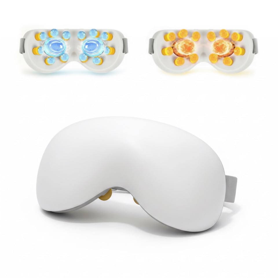 Amazon.com: KS SHOP Eye Massager with Heat & Cooling | 12
